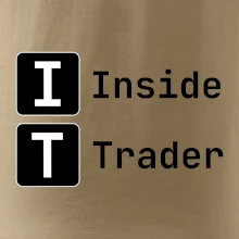 IT Nápis Inside Trader