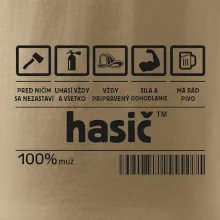 Čiarový kód - Hasič / hasička