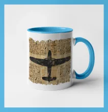 Egyptské hieroglyfy lietadlo