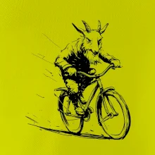 Drsný cap na bicykli