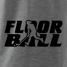 Floorball nápis rovný