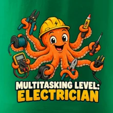 Chobotnice elektrikář multitasking