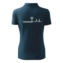 Jesus Saved My Life kríž ekg Jesus Saved My Life kríž ekg