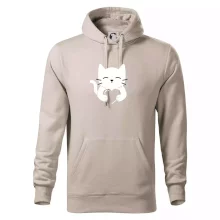 Mačka drží srdce Mačka drží srdce