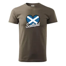 Scotland Srdce s vlajkou