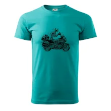 Cestovní motorka kostra