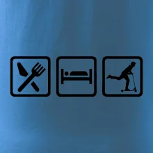 Eat sleep kolobeh - kolobežka