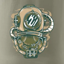 Starý potápačský skafander