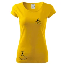 Mapa ČR + kolo na prsu Mapa ČR + kolo na prsu