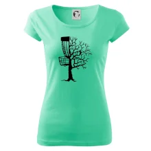 Disc golf pozor strom