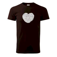 Odtlačok prsta srdce Odtlačok prsta srdce