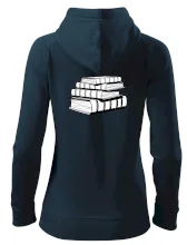 Knihy čiernobiele na sebe