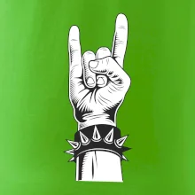 Rock ruka s náramkom