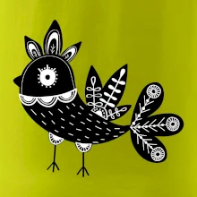 Vtáčik čiernobiely folklór Vtáčik čiernobiely folklór