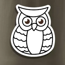 Sova kreslená na prsníku