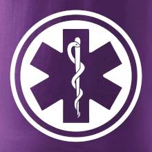 Rescue logo samostatné guľaté