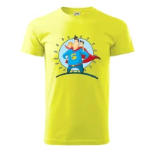 Táta superman - dievča a chlapec