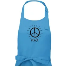 Peace symbol čiernobiely