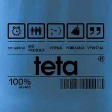 Čiarový kód - teta