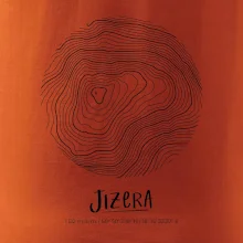Jizera - vrstevnice v kruhu