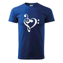 Husľový kľúč srdce Husľový kľúč srdce