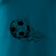 Futbalová lopta - kresba ceruzkou