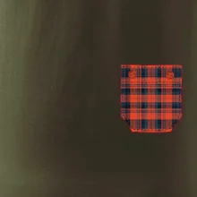 Flanelové triko červené