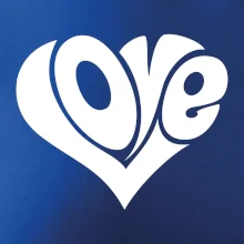 Love nápis jednoduchý