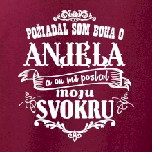 Požiadal som Boha o anjela a on mi poslal moju svokru