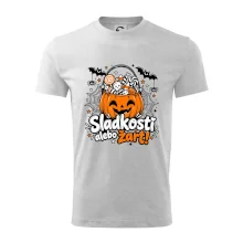 Sladkosť alebo žart tekvicový košík