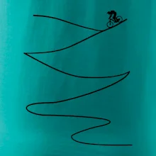 Cyklo zjazd z kopca Cyklo zjazd z kopca