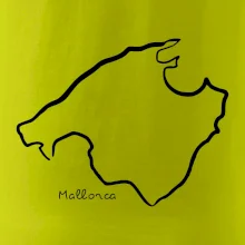 Mallorca - obrys ostrova