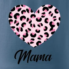 Srdce růžové - mama (Pecka Design)