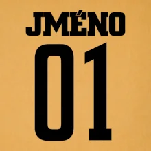 Futbalový dres - vlastné meno a číslo