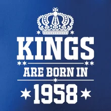 Kings are born in 1958