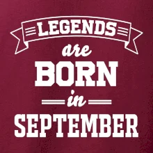 Legends are born in September