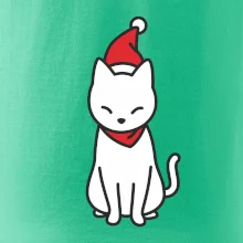 Vianočná mačka sediaca