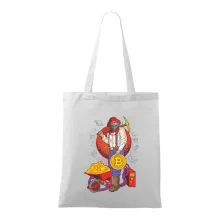 Baník ťaží Bitcoiny