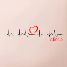 Moje srdce bije pre climb (horolezectvo)