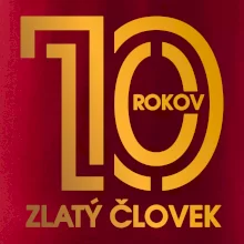 10 rokov zlatý človek