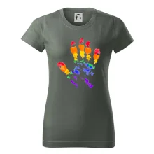 LGBT hand print