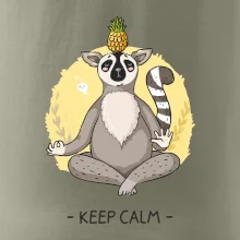 Yoga - keep calm kreslený