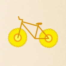 Bicykel kukurice (Moňas)