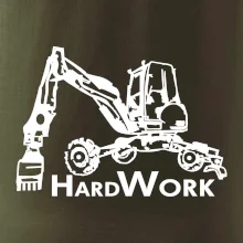Hard Work kráčajúce rýpadlo