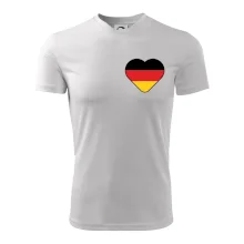 Germany love prso - Nemecká vlajka