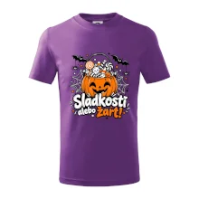 Sladkosť alebo žart tekvicový košík