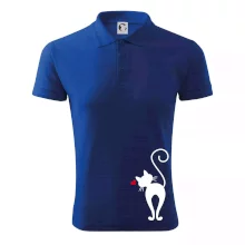 Zamilovaná mačka zozadu Zamilovaná mačka zozadu