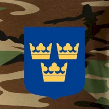 Švédsky znak tri korunky veľký Švédsky znak tri korunky veľký