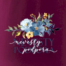 Nevesty podpora kvety modré