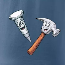 Parové tričko - Kladivo a klinec